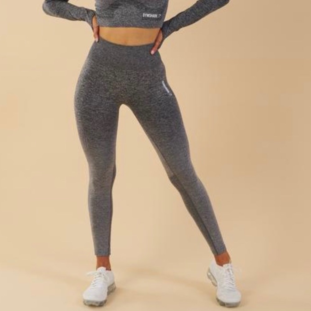 Gymshark Grey Ombré Seamless Leggings